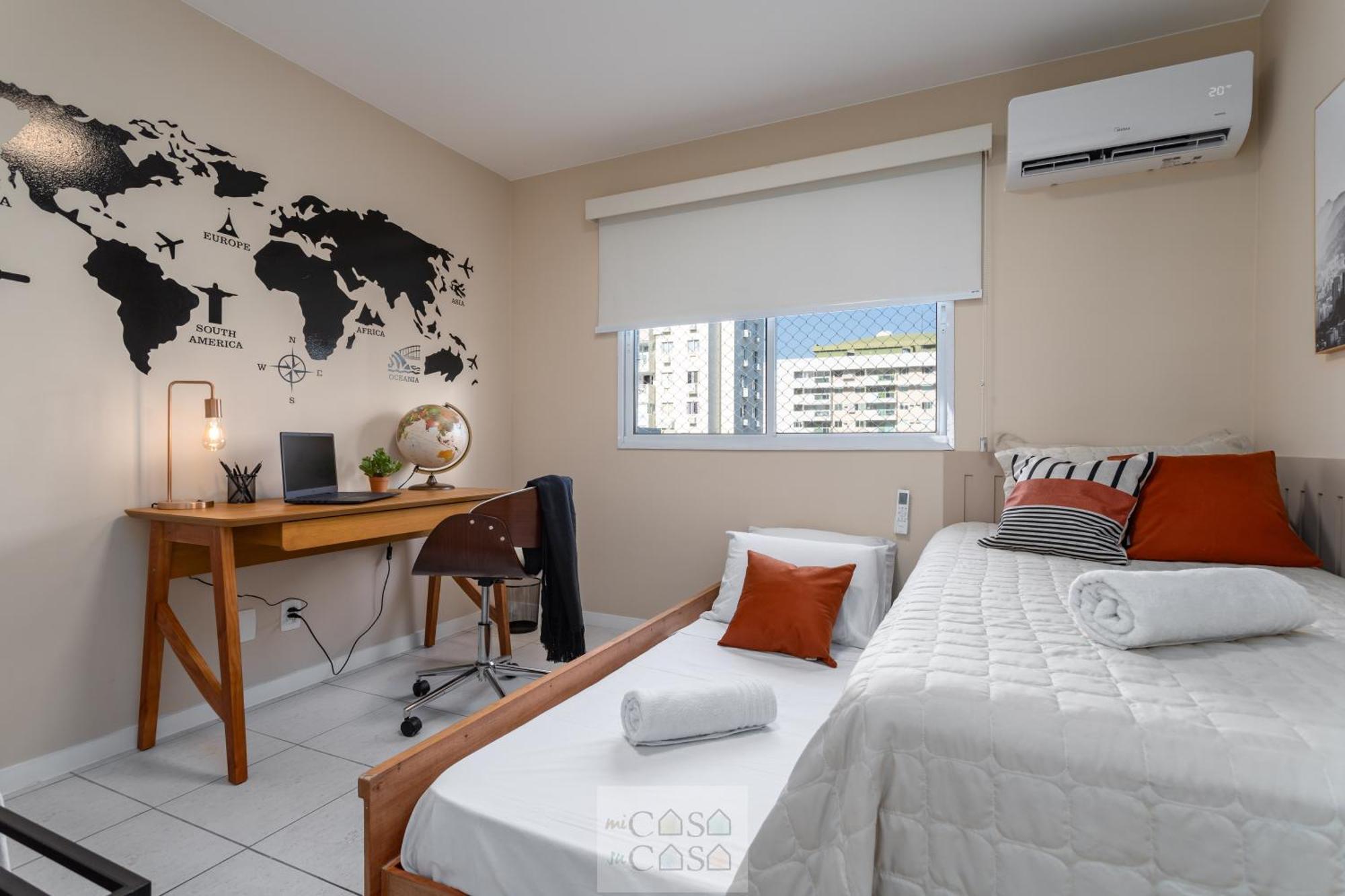 2 Quartos Com Varanda A 300M Riocentro Wi-Fi 120Mbps E Cozinha Completa - Condominio Com Piscina, Estacionamento, Portaria 24H E Parquinho Infantil - Apartamento Indicado Para Grupos, Hospedes A Trabalho E Criancas Rio de Janeiro Szoba fotó